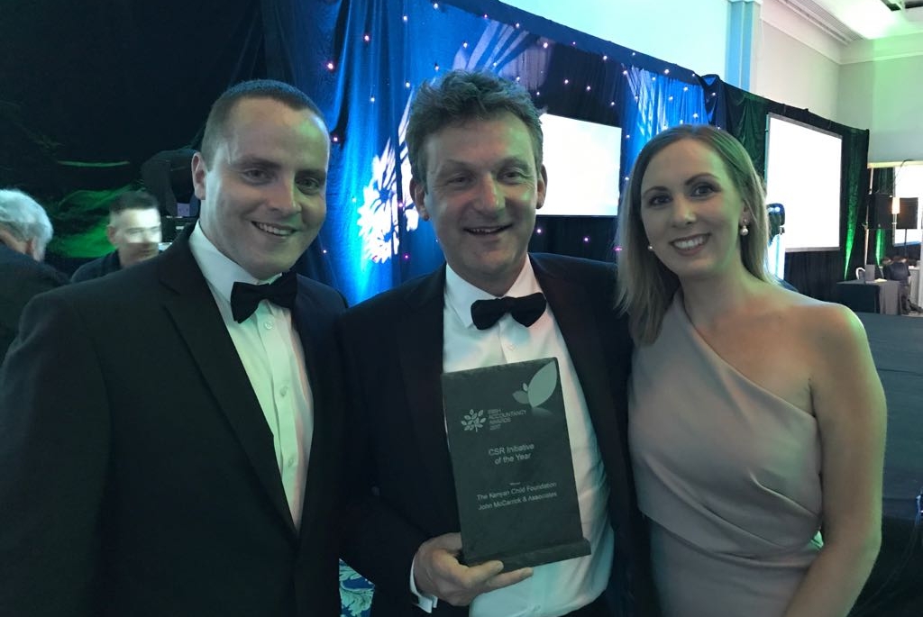 Irish Accountancy Awards 2017 - Winner of CSR Initiative of Year