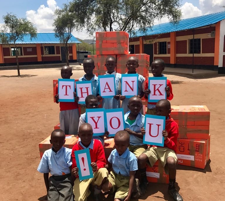 Thank You from St Patrick's Primary School, Kawese, Kenya.