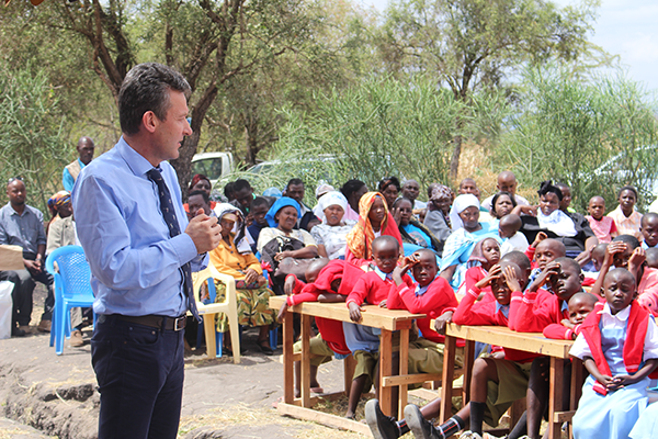John McCarrick Actively Supporting Schools In Kenya